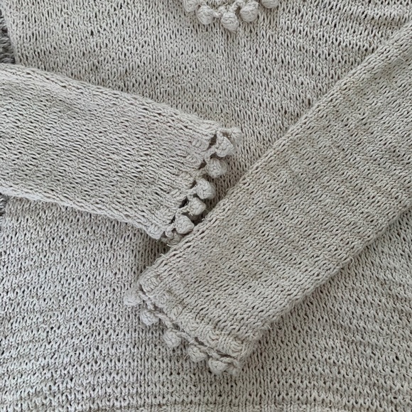 Anthropologie Angel of the North Fringe Sweater XS - Picture 4 of 7